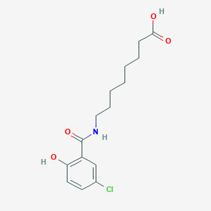 B3064823 N-(5-chlorosalicyloyl)-8-aminocaprylic acid CAS No. 204852-67-5