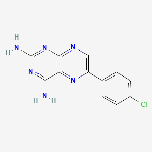 2,4-Diamino-6-(p-chlorophenyl)pteridine