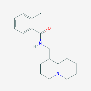 Aminolupinine o-methylbenzoicacid amid