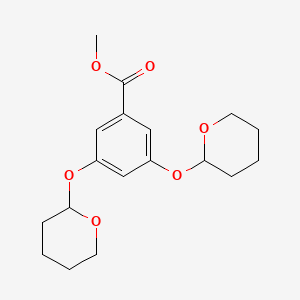 3,5-Bis[(tetrahydro-2H-pyran-2-yl)oxy]-benzoic acid methyl ester