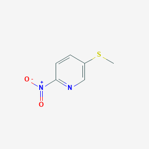 molecular formula C6H6N2O2S B3065269 5-(Methylthio)-2-nitropyridine CAS No. 35196-09-9