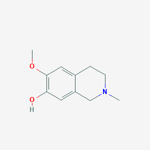 molecular formula C11H15NO2 B3065477 Corypalline CAS No. 450-14-6