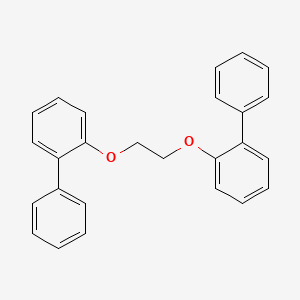 molecular formula C26H22O2 B3065752 1,2-Bis(2-biphenylyloxy)ethane CAS No. 607-07-8