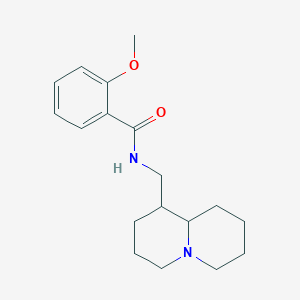 2-Methoxy-N-[(octahydro-2H-quinolizin-1-yl)methyl]-benzamide