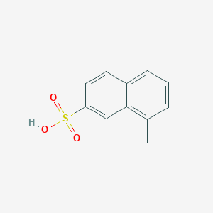 molecular formula C11H10O3S B3066046 8-Methylnaphthalene-2-sulfonic acid CAS No. 691359-61-2