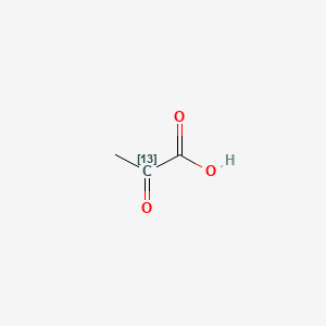 molecular formula C3H4O3 B3066106 Pyruvic-2-13C acid CAS No. 70155-58-7