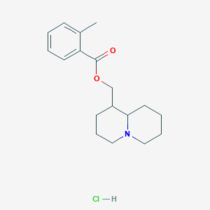 Lupinine o-methylbenzoicacid ester hydrochloride
