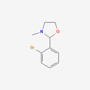 2-(2-Bromophenyl)-3-methyloxazolidine