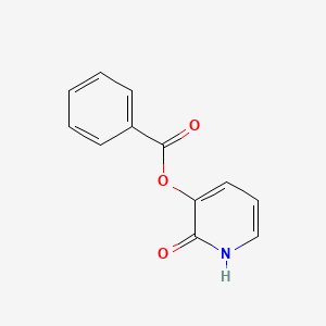 molecular formula C12H9NO3 B3066221 (2-oxo-1H-pyridin-3-yl) benzoate CAS No. 71847-96-6