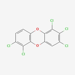 molecular formula C12H3Cl5O2 B3066226 1,2,3,6,7-Pentachlorodibenzo-p-dioxin CAS No. 71925-15-0