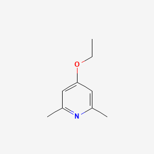 molecular formula C9H13NO B3066336 4-Ethoxy-2,6-dimethylpyridine CAS No. 76039-78-6