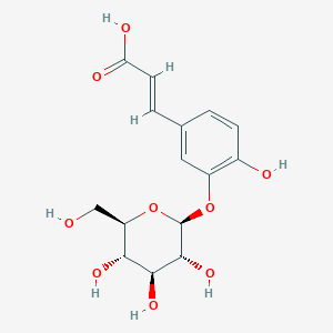 molecular formula C15H18O9 B030665 咖啡酸3-葡萄糖苷 CAS No. 24959-81-7
