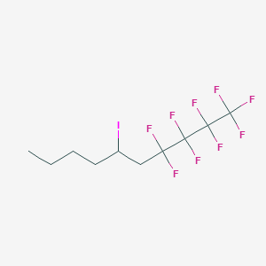 molecular formula C10H12F9I B3067129 1,1,1,2,2,3,3,4,4-Nonafluoro-6-iododecane CAS No. 40735-32-8