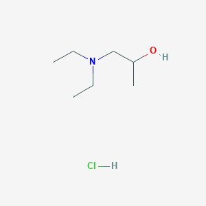 molecular formula C7H17Cl2N B3067254 2-Chloropropyl(diethyl)amine hydrochloride CAS No. 869-25-0