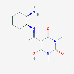 5-[1-[[(1S,2S)-2-aMinocyclohexyl]aMino]ethylidene]-1,3-diMethyl-2,4,6(1H,3H,5H)-PyriMidinetrione