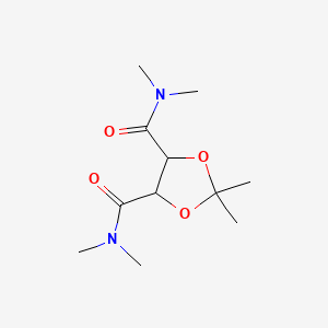 N,N,N',N',2,2-hexamethyl-1,3-dioxolane-4,5-dicarboxamide