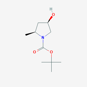 (2S,4R)-Tert-butyl 4-hydroxy-2-methylpyrrolidine-1-carboxylate