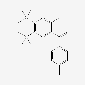 molecular formula C24H30 B3067826 1,1,4,4,6-Pentamethyl-7-(1-(p-tolyl)vinyl)-1,2,3,4-tetrahydronaphthalene CAS No. 1688656-72-5
