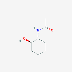 molecular formula C8H15NO2 B3067998 N-[(1R,2R)-2-Hydroxycyclohexyl]acetamide CAS No. 214348-95-5