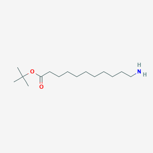 B3068027 tert-Butyl 11-aminoundecanoate CAS No. 220851-29-6