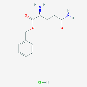 (S)-Benzyl 2,5-diamino-5-oxopentanoate hydrochloride