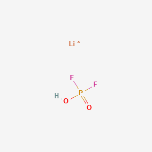 molecular formula F2HLiO2P B3068105 Phosphorodifluoridic acid, lithium salt (1:1) CAS No. 24389-25-1