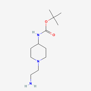 [1-(2-Amino-ethyl)-piperidin-4-yl]-carbamic acid tert-butyl ester