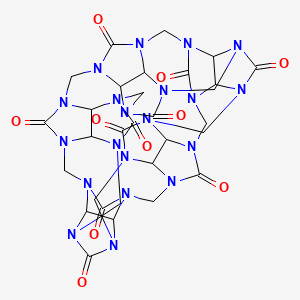 molecular formula C30H30N20O10 B3068135 Cucurbit[5]uril CAS No. 259886-49-2