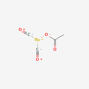 Acetatodicarbonylruthenium, polymer