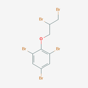 molecular formula C9H7Br5O B030683 1,3,5-三溴-2-(2,3-二溴丙氧基)苯 CAS No. 35109-60-5