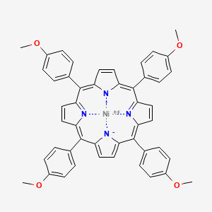 molecular formula C48H36N4NiO4 B3068335 Nickel(2+);5,10,15,20-tetrakis(4-methoxyphenyl)porphyrin-22,24-diide CAS No. 39828-57-4