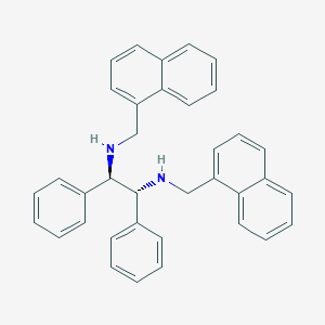 (1R,2R)-N1,N2-Bis(naphthalen-1-ylmethyl)-1,2-diphenylethane-1,2-diamine