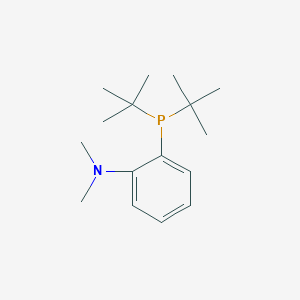 molecular formula C16H28NP B3068362 [2-(N,N-Dimethylamino)phenyl]di-t-butylphosphine CAS No. 415941-58-1