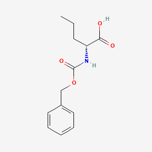 molecular formula C13H17NO4 B3068379 Z-D-Nva-OH CAS No. 42918-89-8