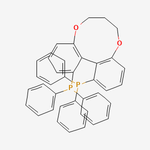 molecular formula C39H32O2P2 B3068422 (R)-C3-TunePhos CAS No. 486429-99-6