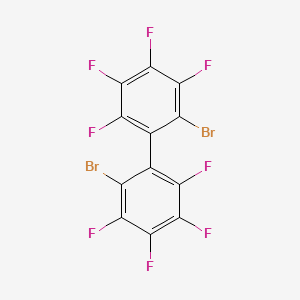 molecular formula C12Br2F8 B3068472 2,2'-二溴八氟联苯 CAS No. 5576-19-2