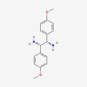 meso-1,2-Bis(4-methoxyphenyl)ethylenediamine