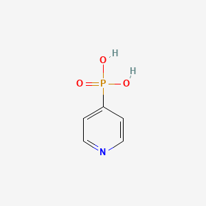 molecular formula C5H6NO3P B3068523 Pyridin-4-ylphosphonic acid CAS No. 58816-01-6