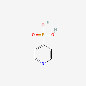 molecular formula C5H6NO3P B3068523 Phosphonic acid, 4-pyridinyl- CAS No. 58816-01-6