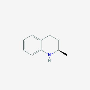 molecular formula C10H13N B3068571 (R)-2-Methyl-1,2,3,4-tetrahydroquinoline CAS No. 63430-95-5