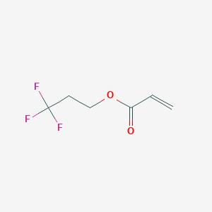 molecular formula C6H7F3O2 B3068594 3,3,3-Trifluoropropyl prop-2-enoate CAS No. 65605-70-1