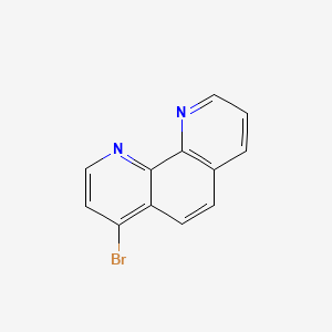 molecular formula C12H7BrN2 B3068671 4-Bromo-1,10-phenanthroline CAS No. 7089-67-0