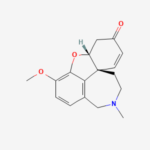 molecular formula C17H19NO3 B3068692 (+)-Narwedine CAS No. 7318-55-0