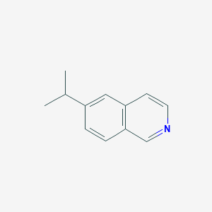 molecular formula C12H13N B3068727 6-Isopropylisoquinoline CAS No. 790304-84-6