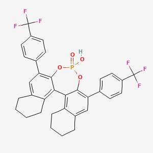 (11BS)-4-hydroxy-2,6-bis(4-(trifluoromethyl)phenyl)-8,9,10,11,12,13,14,15-octahydrodinaphtho[2,1-d:1',2'-f][1,3,2]dioxaphosphepine 4-oxide