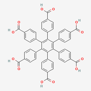 3',4',5',6'-Tetrakis(4-carboxyphenyl)-[1,1':2',1''-terphenyl]-4,4''-dicarboxylic acid