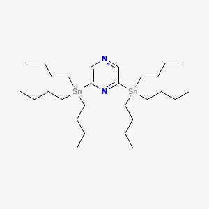 2,6-Bis (tributyltin) pyrazine