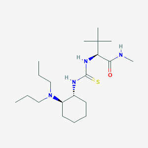 (S)-2-(3-((1R,2R)-2-(Dipropylamino)cyclohexyl)thioureido)-N,3,3-trimethylbutanamide