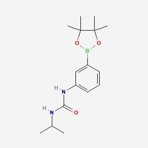 1-Isopropyl-3-(3-(4,4,5,5-tetramethyl-1,3,2-dioxaborolan-2-yl)phenyl)urea