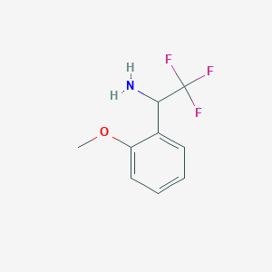 2,2,2-Trifluoro-1-(2-methoxyphenyl)ethanamine